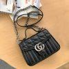 大人気!グッチ ミニ トップハンドルバッグ 偽物 GGマーモント gum35026 - 画像 (4)
