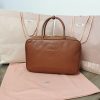 激安価格！ミュウミュウ レザー トップハンドルバッグ スーパーコピー myc72537 - 画像 (2)