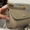 ドルチェ&ガッバーナ コピー SICILYバッグ DAUPHINEレザー スモールサイズ dgf62227 - 画像 (3)