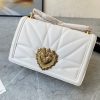 ドルチェ&ガッバーナ ディヴォーション バッグ 偽物 ラージ マトラッセナッパレザー dgx80649 - 画像 (2)
