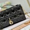 《大人気》ディオール 偽物 カナージュ パテントカーフスキン チェーン ショルダーバッグ der39526 - 画像 (3)