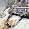 入手困難 ディオール ブックトート 偽物 Mille Fleurs刺繍 dem61930 - 画像 (11)