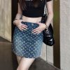 ルイヴィトン モノグラムデニム ミニラップスカート vux45846 - 画像 (8)