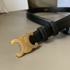 【人気商品】セリーヌ ミディアムトリオンフ ベルト 偽物2.4cm Ces97521 - 画像 (2)