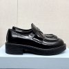 プラダ モノリス コピーブラッシュドレザー ローファー大人気!!新色 pux54209 - 画像 (2)