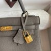 稀少 エルメス ケリー 偽物 25cm 内縫い タッチ ゴールド金具 era81165 - 画像 (3)