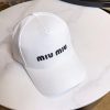 ギフトに 送礼 ミュウミュウ ピークドキャップ 偽物 myz52201 - 画像 (2)