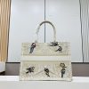 ディオール Large 刺繍入り トートバッグ 偽物 ブックトート deu27040 - 画像 (4)