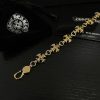 クロムハーツ タイニーE CHブレスレット 12リンク ２２K Kud73394 - 画像 (6)