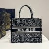 ディオール ブックトート 偽物 バッグ プラン ドゥ パリ 黒 M1296ZOMP_M993 - 画像 (2)