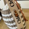 クロエ ビーハイブ バッグ 偽物 ラフィア＆ラバー アナグラム che14355 - 画像 (8)