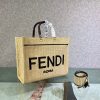 フェンディ サンシャイン 偽物 ミディアム ストロー ショッパー few43947 - 画像 (2)