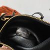 ヴァレンティノ ガラヴァーニ 偽物 Vロゴ ビスコース & レザー かごバッグ Vuq56816 - 画像 (7)