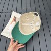 《大人気》セリーヌ ロゴアップリケ ベースボールキャップ Cem32293 - 画像 (5)