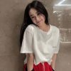 高品質 セリーヌ コットン ジャージー Tシャツ 偽物 ロゴ Cef03426 - 画像 (3)