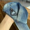 確保済み プラダ デニム 偽物 ベースボールキャップ puv20541 - 画像 (3)