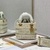 レディディオール 偽物 かごバッグ ウィッカー & ディオール オブリーク dey96929 - 画像 (2)