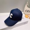 一目惚れ♪セリーヌ キャップ C  コピーイニシャル ベースボールロゴ Cez84738 - 画像 (2)
