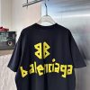 バレンシアガ Tape Type Tシャツ ヴィンテージジャージー 偽物 ミディアムフィット - 画像 (6)