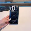 追跡付き発送【プラダ】レザー スマホケース 偽物♪iPhone14Pro/14proMaxケース 1ZH165_2CLT_F0002 - 画像 (5)