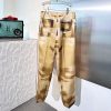 新作 ロエベ コピー Pixelated trousers ピクセルパンツ シルク サテン loj71714 - 画像 (7)