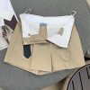 売上総額１位！プラダ ウォッシュ加工 デニム ショートパンツ 偽物 P275GK - 画像 (4)