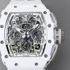 注目★リシャールミル セラミックス 偽物 オートマティック フライバッククロノグラフ RM11 - 画像 (5)