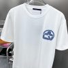 速達発送ルイヴィトン 偽物 コットンショートスリーブ クルーネック Tシャツ 2色 vuk57916 - 画像 (3)