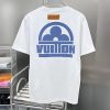 速達発送ルイヴィトン 偽物 コットンショートスリーブ クルーネック Tシャツ 2色 vuk57916 - 画像 (2)