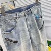 争奪戦♡クロムハーツ セメタリークロスパッチ 偽物デニム パンツ Kue80837 - 画像 (5)