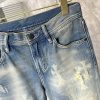 【セレブ多数愛用】クロムハーツ コピーセメタリークロスパッチ デニム パンツ Kua97138 - 画像 (5)