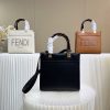 フェンディ Sunshine スモール 2Wayバッグ コピー ブラウン fet52031 - 画像 (2)