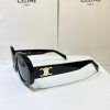 BTS V テテ 愛用 セリーヌ コピー トリオンフ 01 オーバル サングラス 4色 4S194CPLB - 画像 (4)