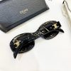 BTS V テテ 愛用 セリーヌ コピー トリオンフ 01 オーバル サングラス 4色 4S194CPLB - 画像 (7)