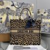 ディオール ヒョウ柄 バッグ ブックトート 偽物 ラージ レオパード刺繍 M1286ZRHM - 画像 (7)