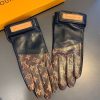 シュプリーム × ルイヴィトン レザーモノグラムグローブ レザー手袋 vuo75889 - 画像 (3)