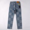 新デザインルイヴィトン × NIGO ダミエ WAVES モノグラム デニムパンツ 偽物 vut50330 - 画像 (2)