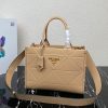 秋冬大セールプラダ 偽物 ステッチモチーフ ラージ レザー ハンドバッグ 3サイズ 1BA378VOCOASK - 画像 (11)
