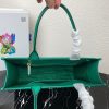 超話題!プラダ 偽物 ステッチモチーフ ラージ レザー ハンドバッグ 3サイズ pui51363 - 画像 (5)