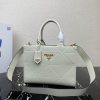 n級品 おすすめプラダ 偽物 ステッチモチーフ ラージ レザー ハンドバッグ 3サイズ puh27282 - 画像 (11)