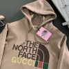 欲しい♡超限定♪ グッチ×ノースフェイス*コラボロゴフーディ 偽物 スウェットパーカー Noe68568 - 画像 (2)