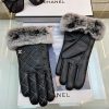 希少★オシャレ♪シャネル ファー グローブ 偽物 shd53065 - 画像 (3)