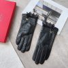 ヴァレンティノ Vロゴ レザー+カシミヤ グローブ コピー Vuf06422 - 画像 (3)