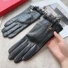 ヴァレンティノ Vロゴ レザー+カシミヤ グローブ コピー Vuf06422 - 画像 (6)