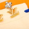 【ギフト用に♪】ルイヴィトン★LVロゴ＆フラワー ピアス コピー M0128 - 画像 (2)