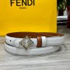 完売必至フェンディ FFダイヤモンドモチーフリバーシブルベルト コピー 20mm 6色 8C0687ANH8F0E6E - 画像 (7)