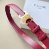 追跡付セリーヌ ベルト 偽物 25mm トリオンフ カーフ スキン ゴールド Cer53371 - 画像 (3)