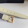 送料込サンローラン YSLモノグラムロゴ レザーベルト 30mm スーパーコピー Sae15350 - 画像 (4)