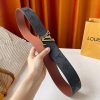 ルイヴィトン ベルト 偽物 LV シャドウ 40MMリバーシブル 4色 vuu29183 - 画像 (4)