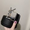 注目★サンローラン モノグラムベルト レザー Sah70754 - 画像 (3)
